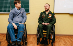 Танкист-герой провёл «Урок мужества» для пушкинских школьников