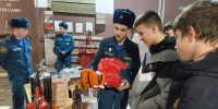 В Зарайске сотрудники МЧС России приняли участие в региональной акции «ГИА. Осознанность. Профориентация» - ГУ МЧС МО
