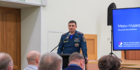 В Клину сотрудники МЧС России встретились с представителями бизнес-сообщества - ГУ МЧС МО
