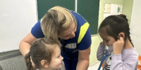 Первоклассников из села Узуново научили основам оказания первой помощи - РТВ-Подмосковье