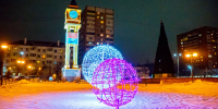 Новогодние декорации в Подольске - MosRegToday.Ru