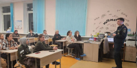 В Тучково сотрудники МЧС России встретились с родителями школьников - ГУ МЧС МО