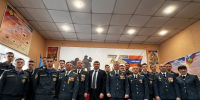 В Раменском пожарно-спасательном гарнизоне 13 молодых сотрудников приняли Присягу - ГУ МЧС МО