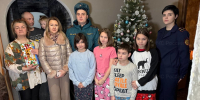 Автономные пожарные извещатели и новогодние подарки вручены многодетным семьям в Чехове - ГУ МЧС МО