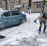 В Сергиевом Посаде добровольцы приняли участие в уборке снега - MosRegToday.Ru