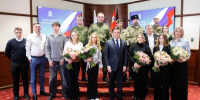 Андрей Воробьев наградил бойцов подразделения БАРС в преддверии Дня защитника Отечества - Правительство Московской области