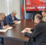 Руководитель фракции КПРФ в Мособлдуме Александр Наумов провел встречу с представителями войск РХБЗ - КПРФ