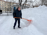 Завершилась череда зимних субботников в Московском Обкоме партии