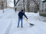 Завершилась череда зимних субботников в Московском Обкоме партии