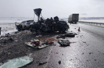 В Приангарье девушка на иномарке пошла на обгон и погубила троих