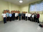 Занятия про профориентации проводят сотрудники МЧС для старшеклассников в Ленинском и Домодедовском округах