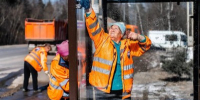 уборка дорог, остановка, дороги - Правительство Московской области