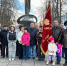 Торжественное возложение к памятникам Юрия Гагарина в Монино - КПРФ