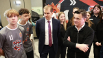 Губернатор Подмосковья вручил команде Одинцовского округа переходящий кубок Школьной лиги