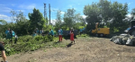 Народный субботник стартовал под ясным летним солнцем!