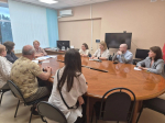 Заседание Окружной избирательной комиссии Клинского одномандатного избирательного округа № 8