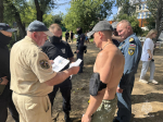 На акватории реки Москвы в микрорайоне Павшино проведён межведомственный рейд