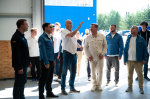 Встреча с трудовым коллективом группы компаний «Форма» и предпринимателями подмосковного Солнечногорска