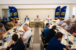 Встреча с трудовым коллективом группы компаний «Форма» и предпринимателями подмосковного Солнечногорска