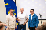 Встреча с трудовым коллективом группы компаний «Форма» и предпринимателями подмосковного Солнечногорска