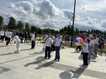 В Павловском Посаде завершили благоустройство парка, созданного на месте ДК