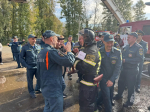 В Павловском Посаде проводили на заслуженный отдых заместителя начальника ПСЧ №41 Александра Свисткова