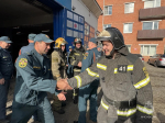 В Павловском Посаде проводили на заслуженный отдых заместителя начальника ПСЧ №41 Александра Свисткова