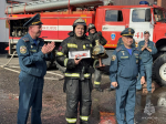 В Павловском Посаде проводили на заслуженный отдых заместителя начальника ПСЧ №41 Александра Свисткова