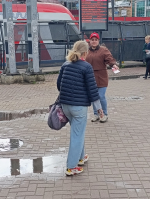 Красные в городе